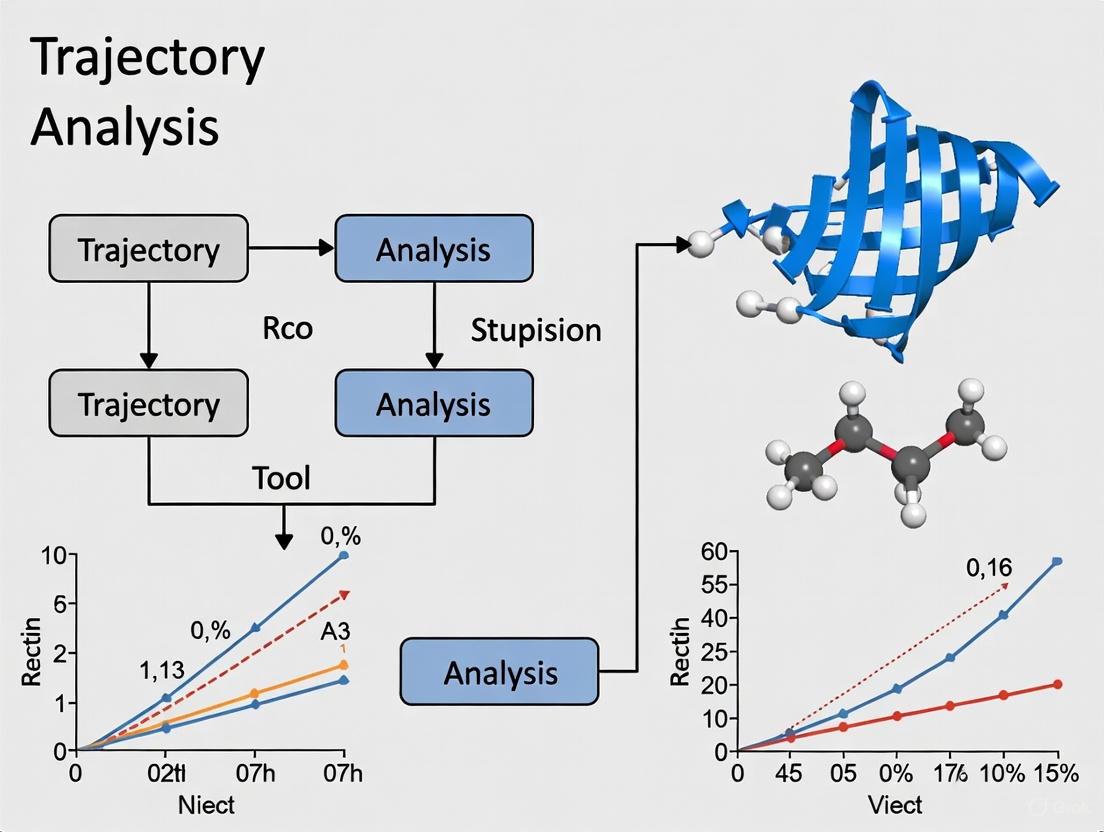 A Comprehensive Guide to Trajectory Analysis Tools for Mean Squared Displacement in Biomedical Research