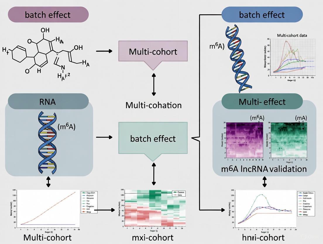 Navigating Batch Effects in Multi-Cohort m6A-lncRNA Studies: A Comprehensive Guide from Discovery to Clinical Validation