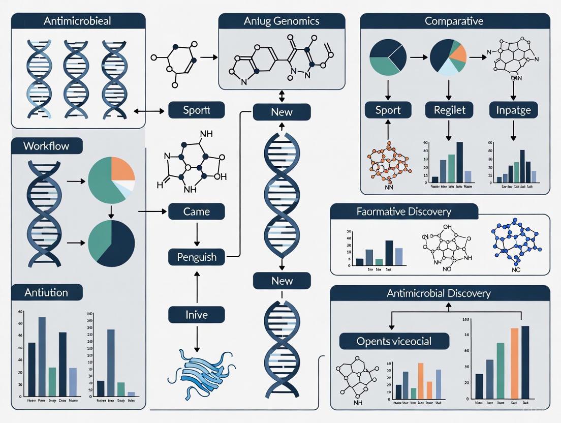 Harnessing Comparative Genomics Workflows for Novel Antimicrobial Discovery: From Genomic Data to Drug Candidates