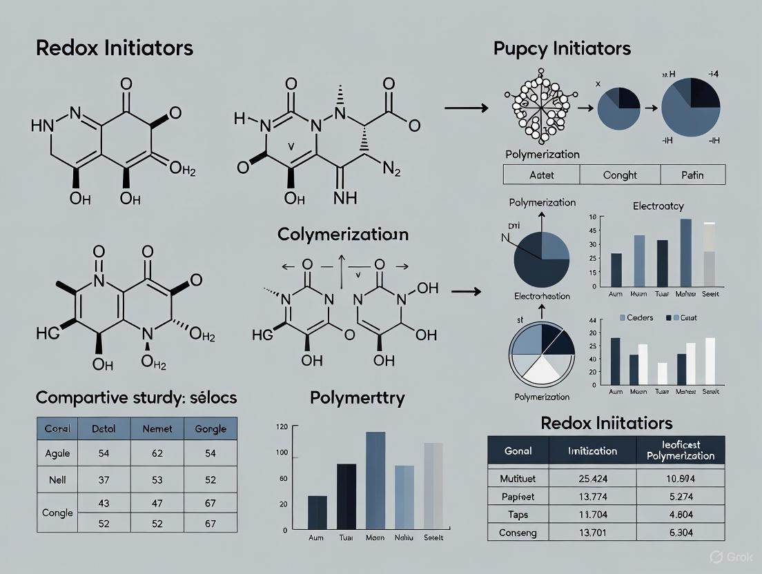 Redox Initiators for Polymerization: A Comparative Review of Mechanisms, Biomedical Applications, and Future Directions