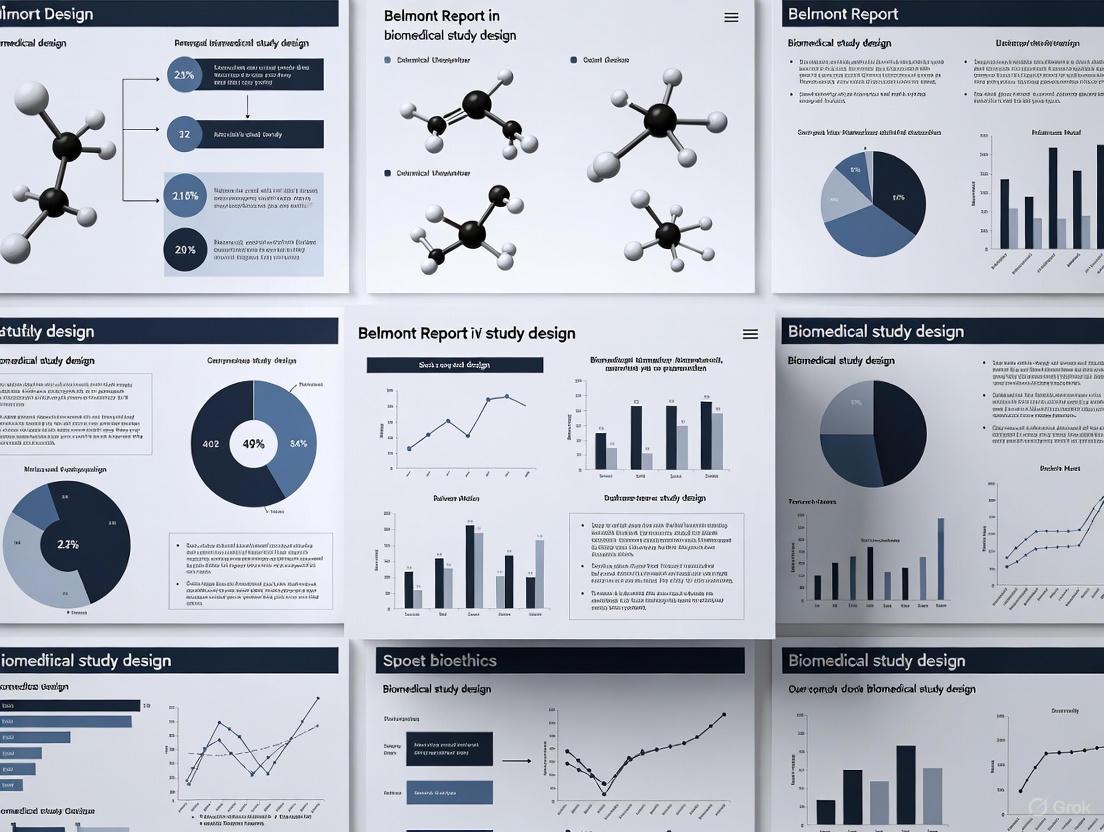 The Belmont Report: A Practical Guide to Ethical Principles in Biomedical Study Design
