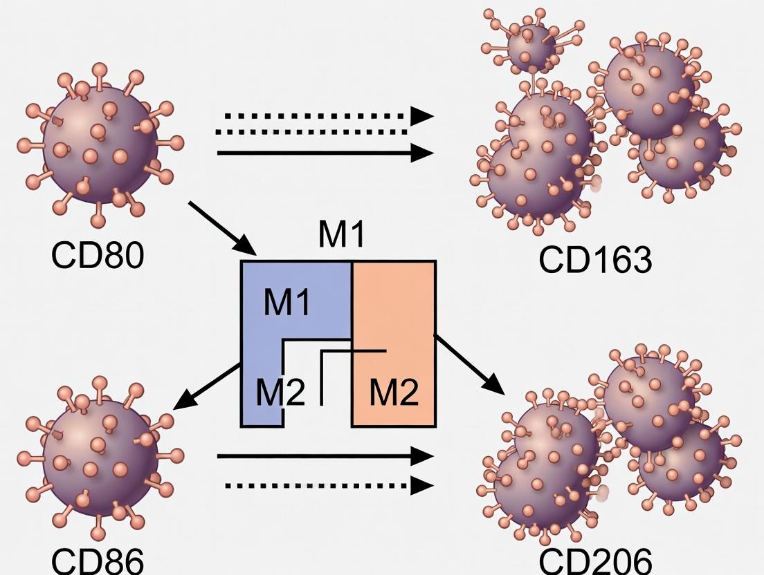 M1 vs M2 Macrophage Markers: Decoding CD80, CD86, CD163, and CD206 for Research and Therapeutics
