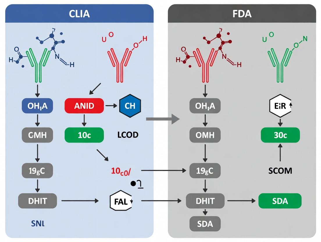 CLIA vs FDA for IHC Assays: A Definitive Guide for Research and Diagnostic Compliance