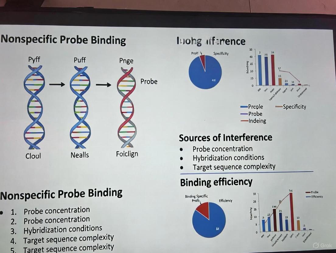 Understanding and Controlling Nonspecific Probe Binding: Sources, Impacts, and Solutions for Molecular Assays