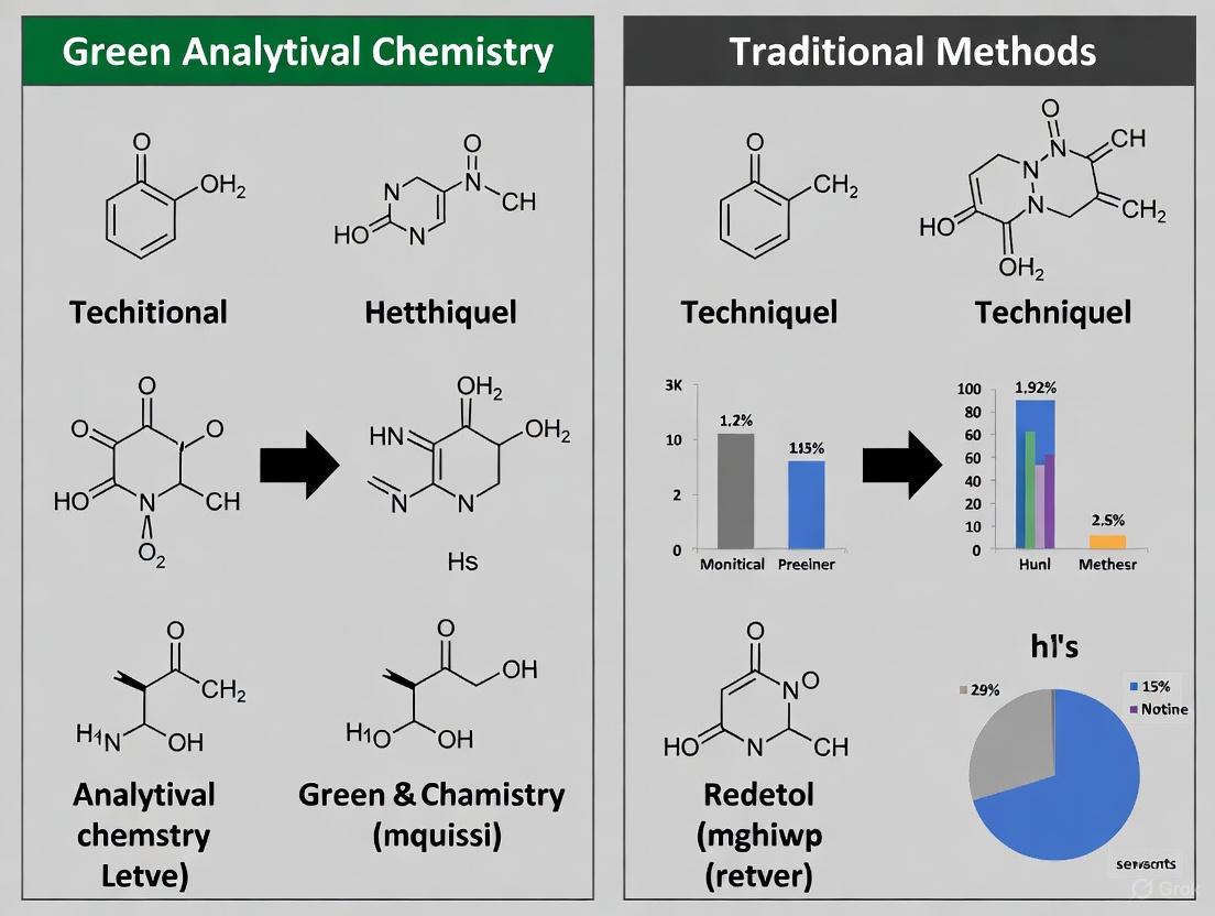 Green vs. Traditional Analytical Chemistry: A Modern Framework for Sustainable, High-Performance Labs
