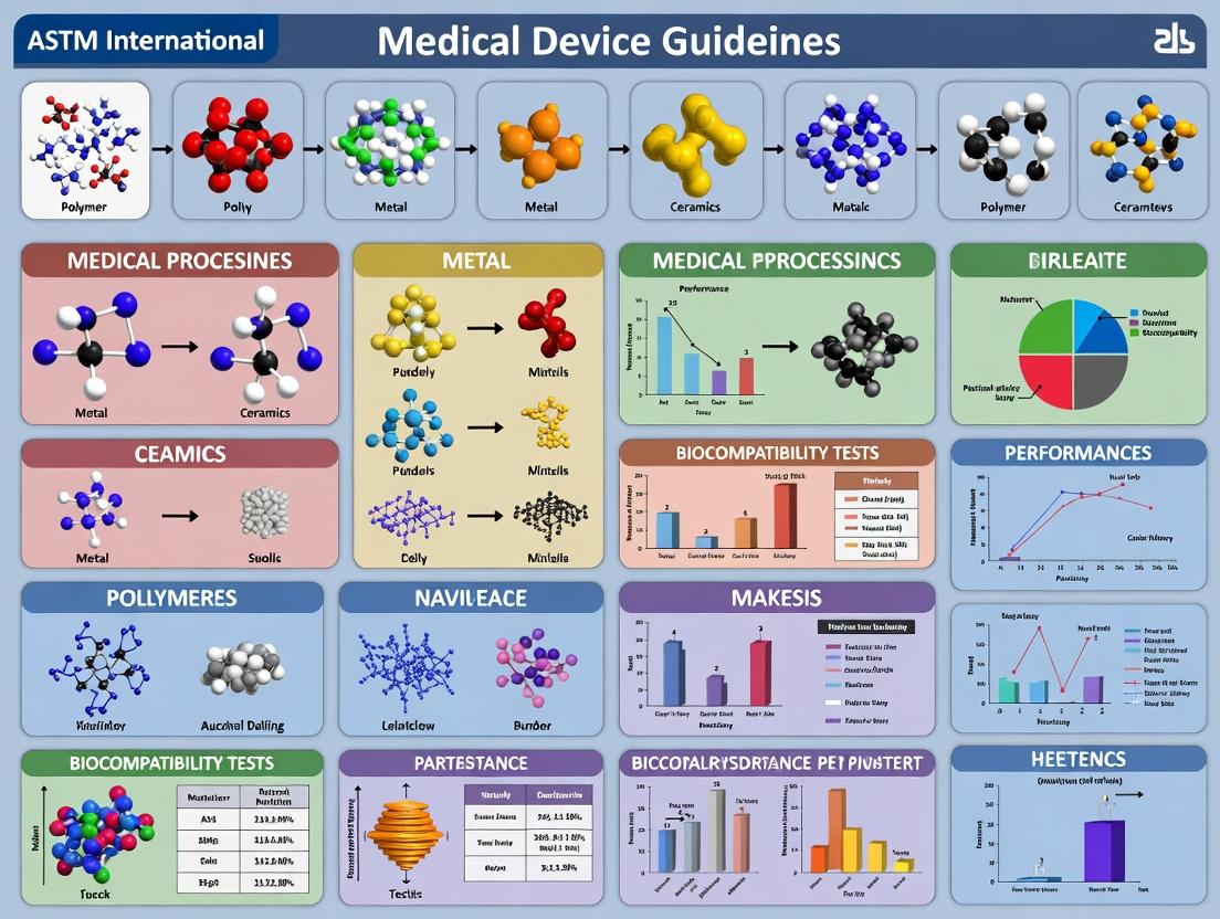 Navigating ASTM Standards for Medical Device Materials: A Comprehensive Guide for Research and Development Professionals