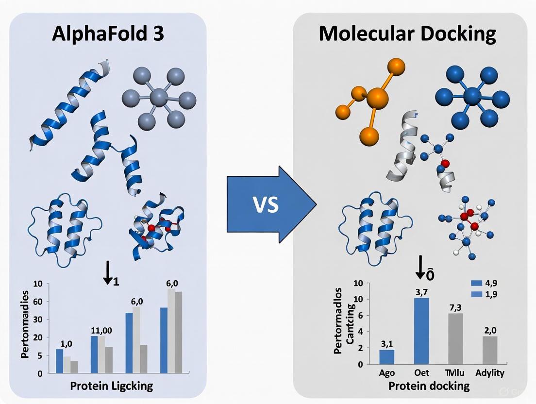 AlphaFold 3 vs. Molecular Docking: A Critical Evaluation for Pose Prediction in Drug Discovery