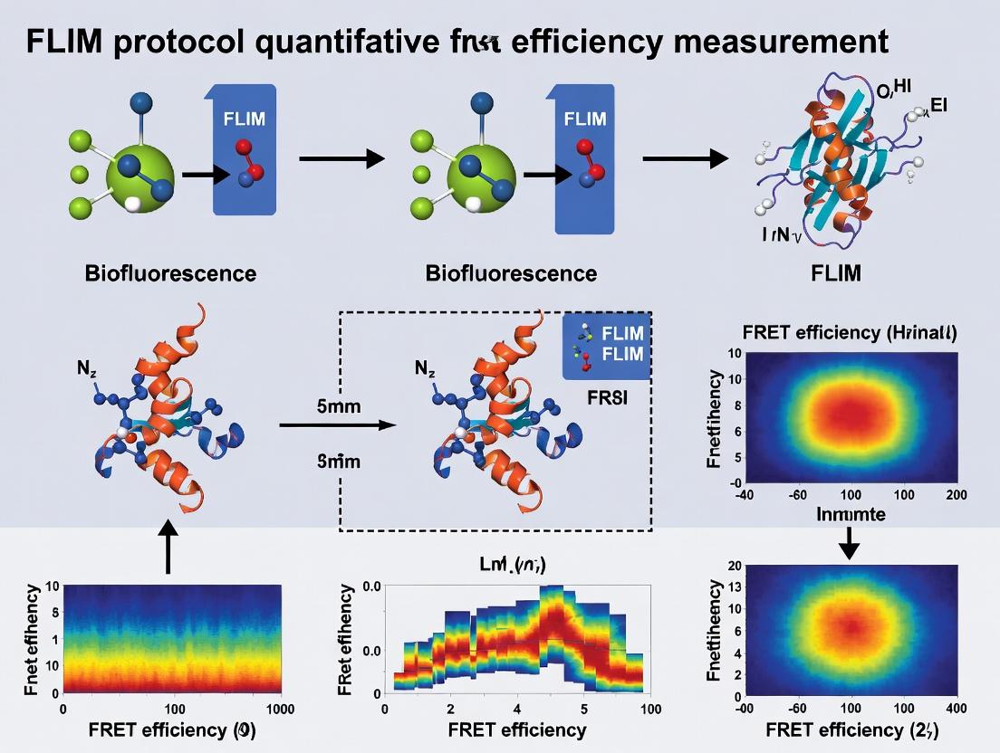 Quantitative FRET Efficiency with FLIM: A Complete Guide for Biomedical Researchers