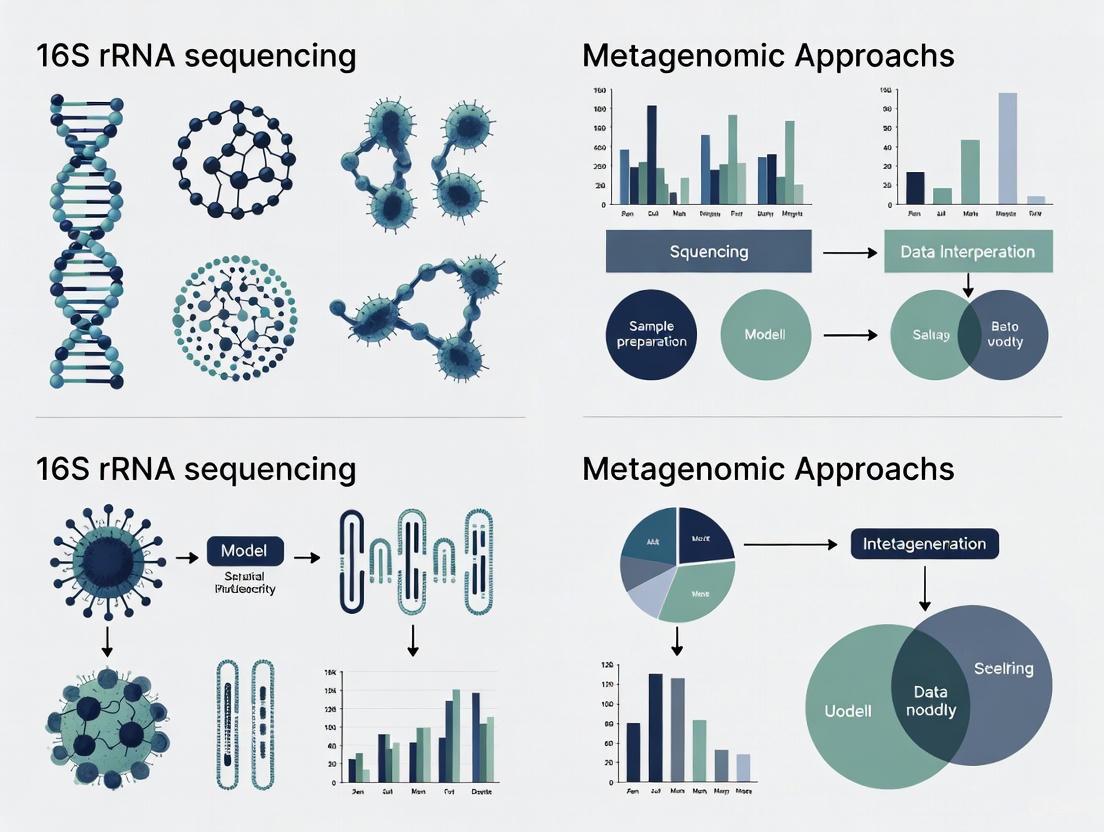 16S rRNA vs. Metagenomic Sequencing: A Definitive Guide for Biomedical Researchers