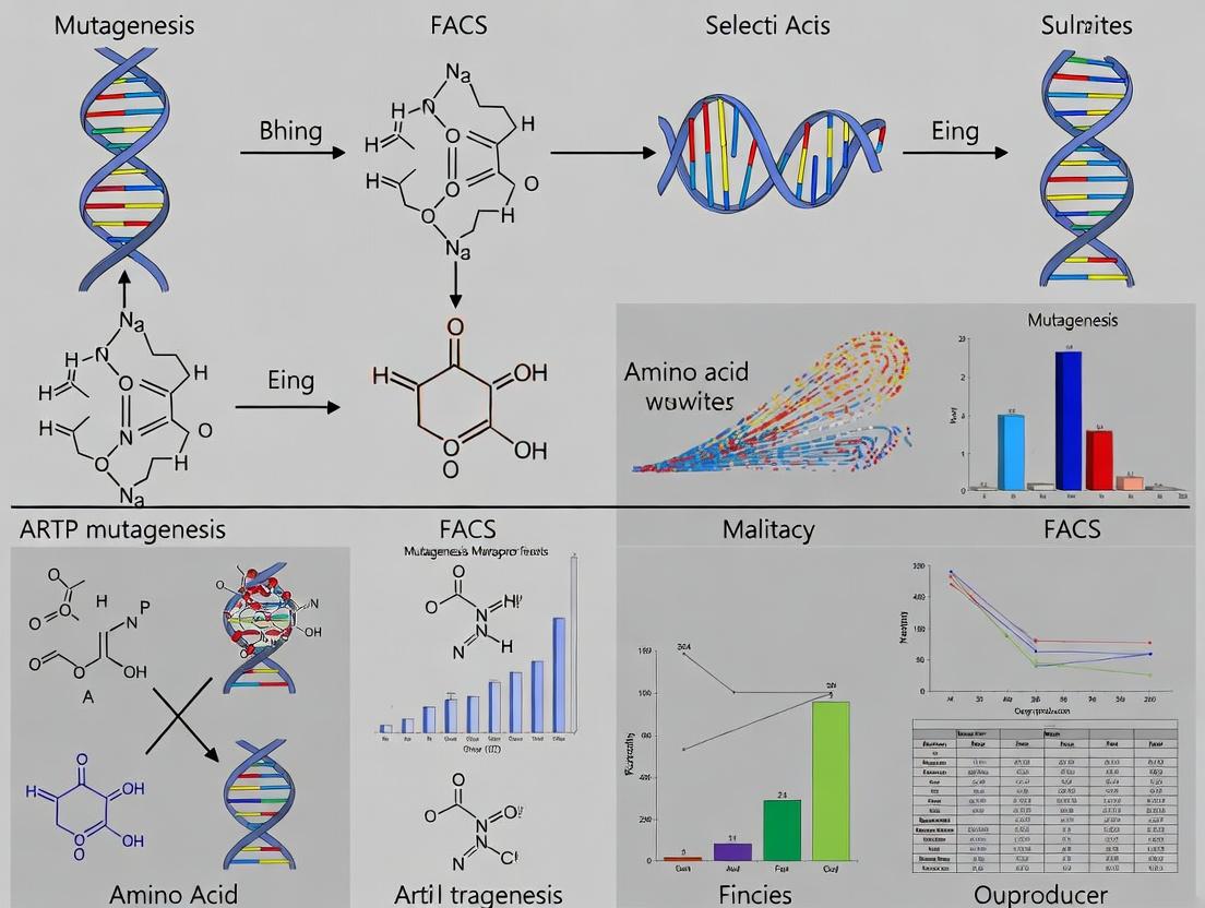 ARTP Mutagenesis and FACS Screening: A High-Throughput Pipeline for Engineering Amino Acid Overproducers