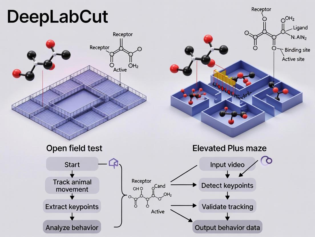 DeepLabCut for Behavioral Neuroscience: A Complete Guide to Automated Analysis of Open Field and Elevated Plus Maze Tests