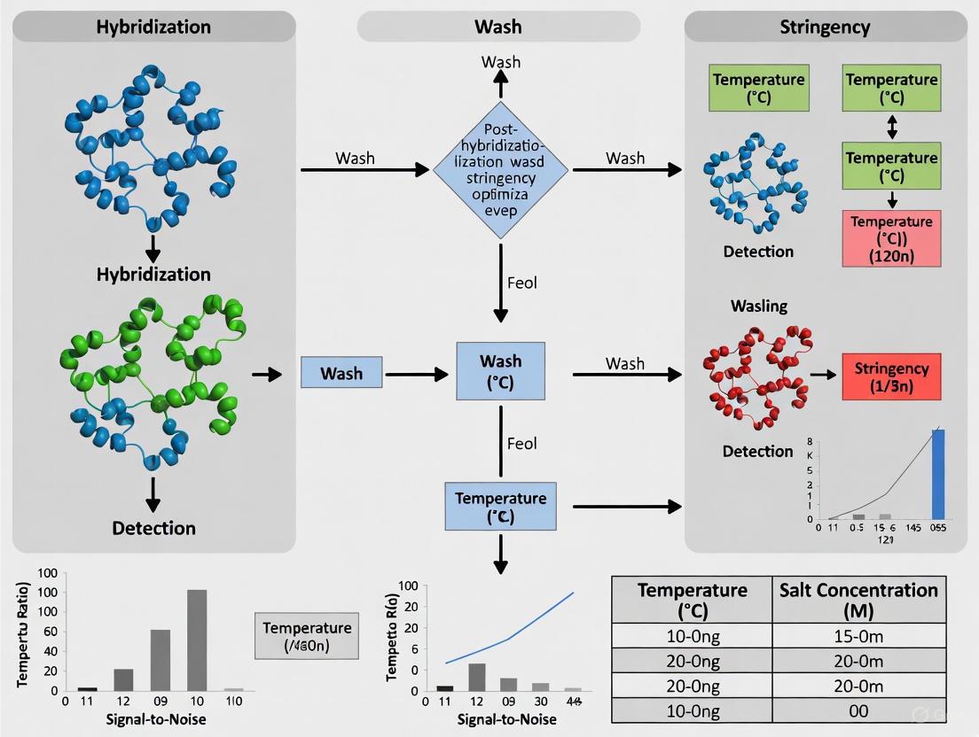 Post-Hybridization Wash Stringency Optimization: A Complete Guide for Researchers