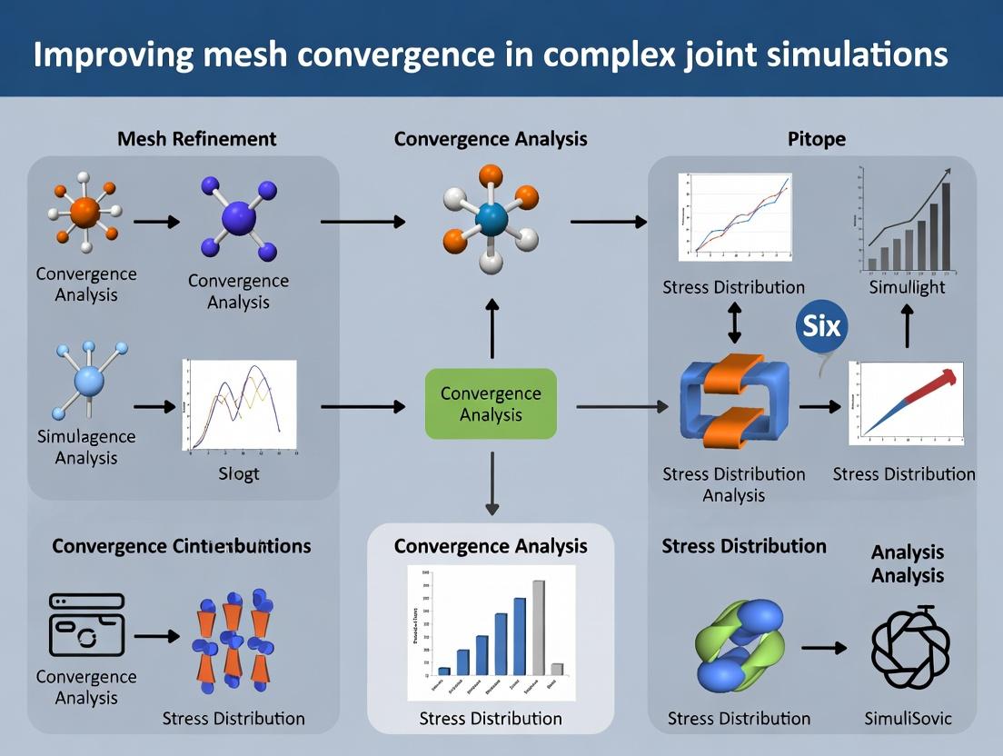 Advanced Mesh Convergence Techniques for Accurate Joint Biomechanics Simulations in Drug Development