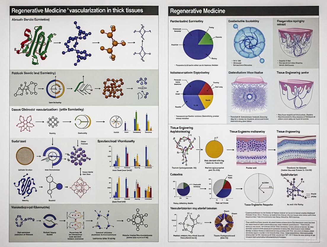 Overcoming the Vascularization Bottleneck: Advanced Strategies for Engineering Thick, Clinically Relevant Tissues