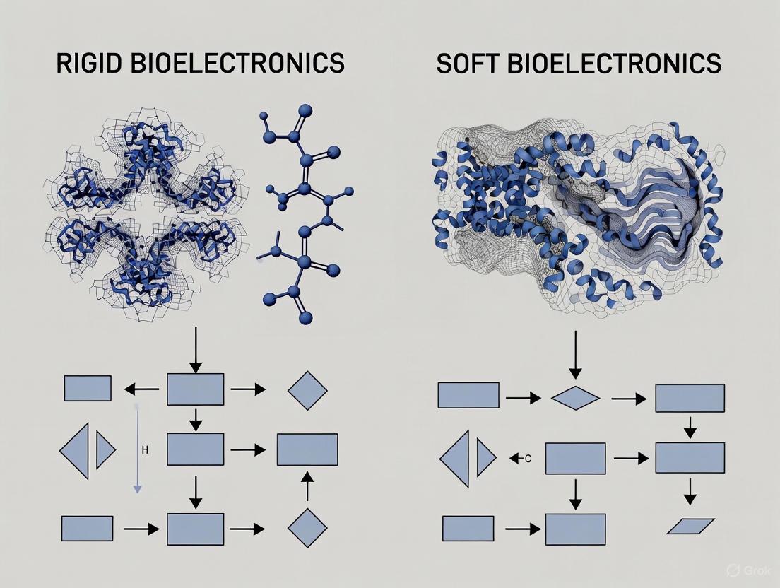 Rigid vs. Soft Bioelectronics: A Comprehensive Performance Comparison for Next-Generation Medical Devices