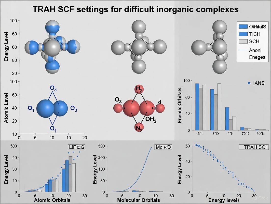Mastering TRAH SCF for Challenging Inorganic Complexes: A Comprehensive Guide for Computational Chemists