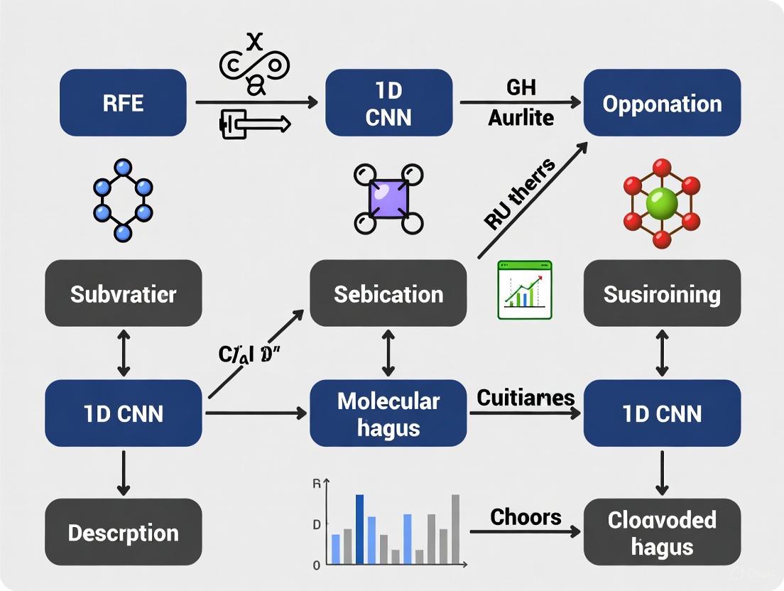 Optimizing Molecular Descriptor Selection with RFE and 1D-CNN: A Guide for Enhanced QSAR and Drug Discovery