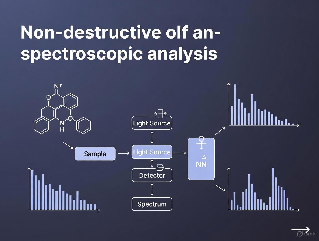 Non-Destructive Spectroscopic Analysis: Principles, Applications, and Best Practices for Biomedical Research