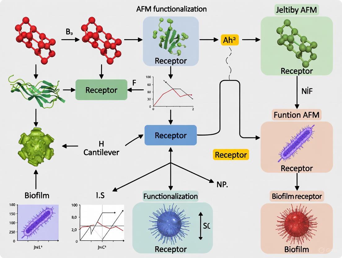 AFM Cantilever Functionalization for Biofilm Receptor Studies: Protocols, Applications, and Advanced Techniques