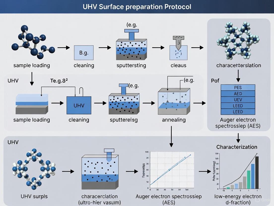 Ultra-High Vacuum Surface Preparation: Protocols, Optimization, and Validation for Advanced Research