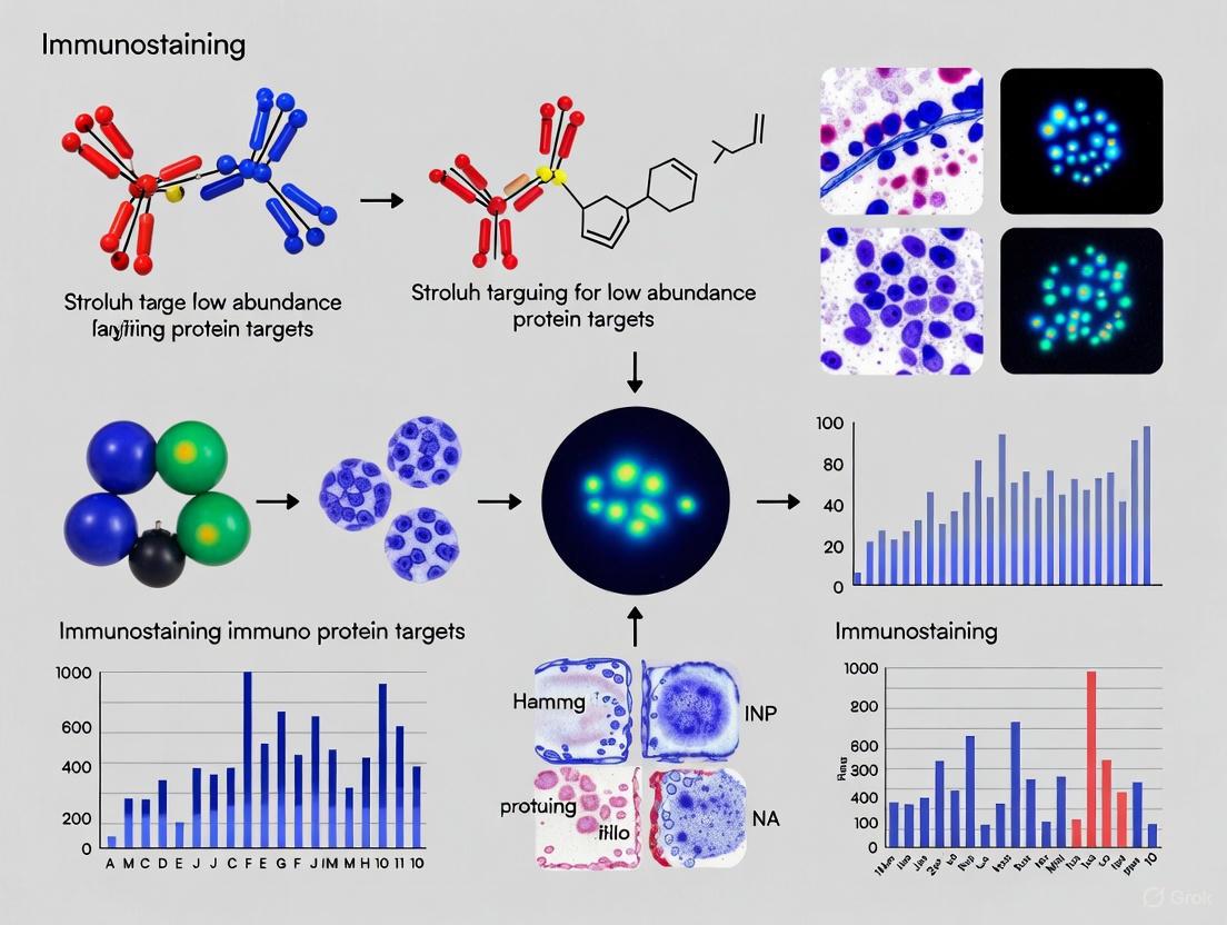 Overcoming the Signal Challenge: A Comprehensive Guide to Immunostaining Low Abundance Protein Targets