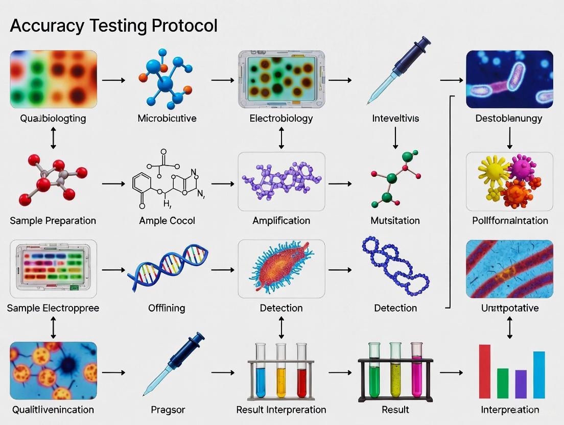 Ensuring Diagnostic Precision: A Comprehensive Guide to Accuracy Testing Protocols for Qualitative Microbiological Assays