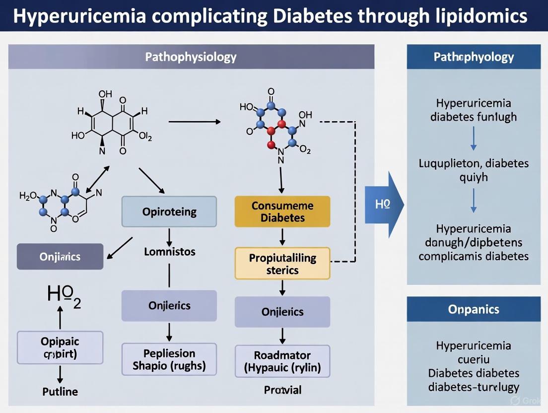 Lipidomics in Focus: Decoding the Pathophysiology of Hyperuricemia Complicating Diabetes