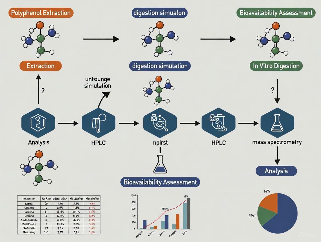 Assessing Polyphenol Bioavailability: Methodologies, Challenges, and Advanced Applications for Research and Development