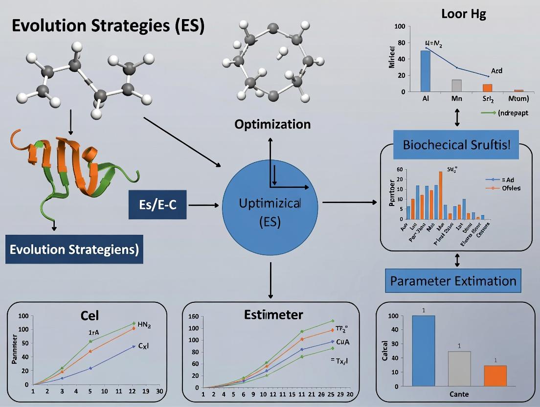 Evolution Strategies in Action: Revolutionizing Biochemical Parameter Estimation for Drug Discovery