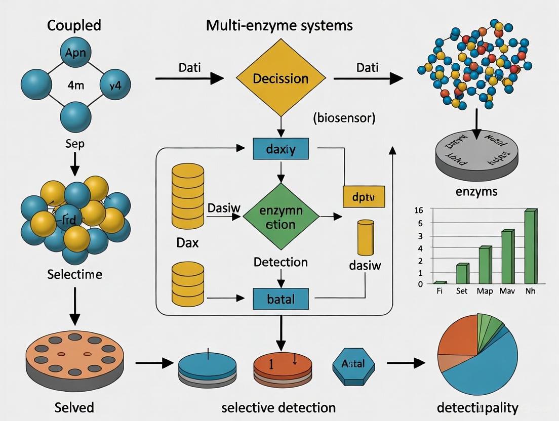 Coupled Multi-Enzyme Systems for Selective Detection: Strategies, Applications, and Biosensing Advancements