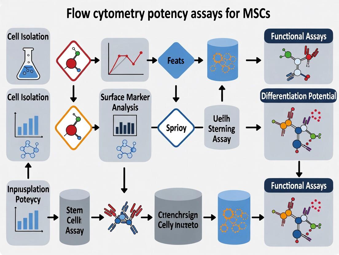 The Definitive Guide to Flow Cytometry Potency Assays for MSC Therapies: From Validation to Clinical Release
