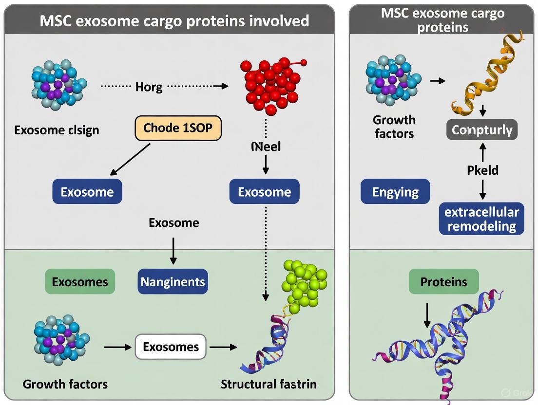 MSC Exosome Cargo Proteins: Master Regulators of Extracellular Matrix Remodeling in Regenerative Medicine
