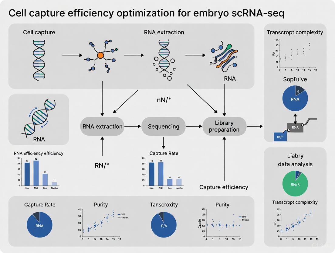 Optimizing Cell Capture Efficiency in Embryo scRNA-seq: Strategies for Sensitivity, Reproducibility, and Validation