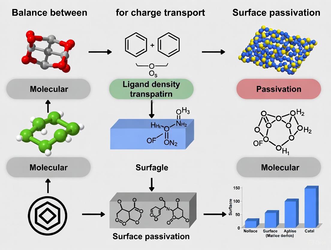 Strategic Ligand Engineering: Balancing Surface Passivation and Charge Transport in Nanomedicine