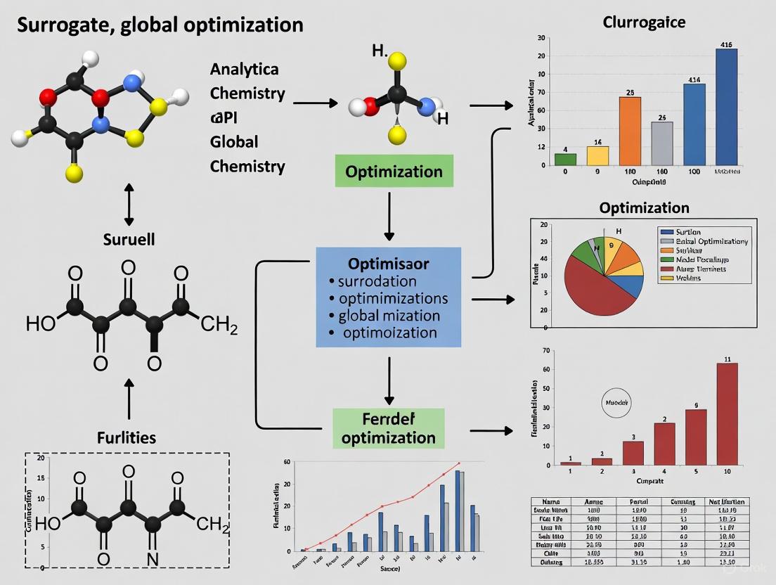 Surrogate and Global Optimization in Chemistry: Fundamentals, Methods, and Applications in Drug Discovery