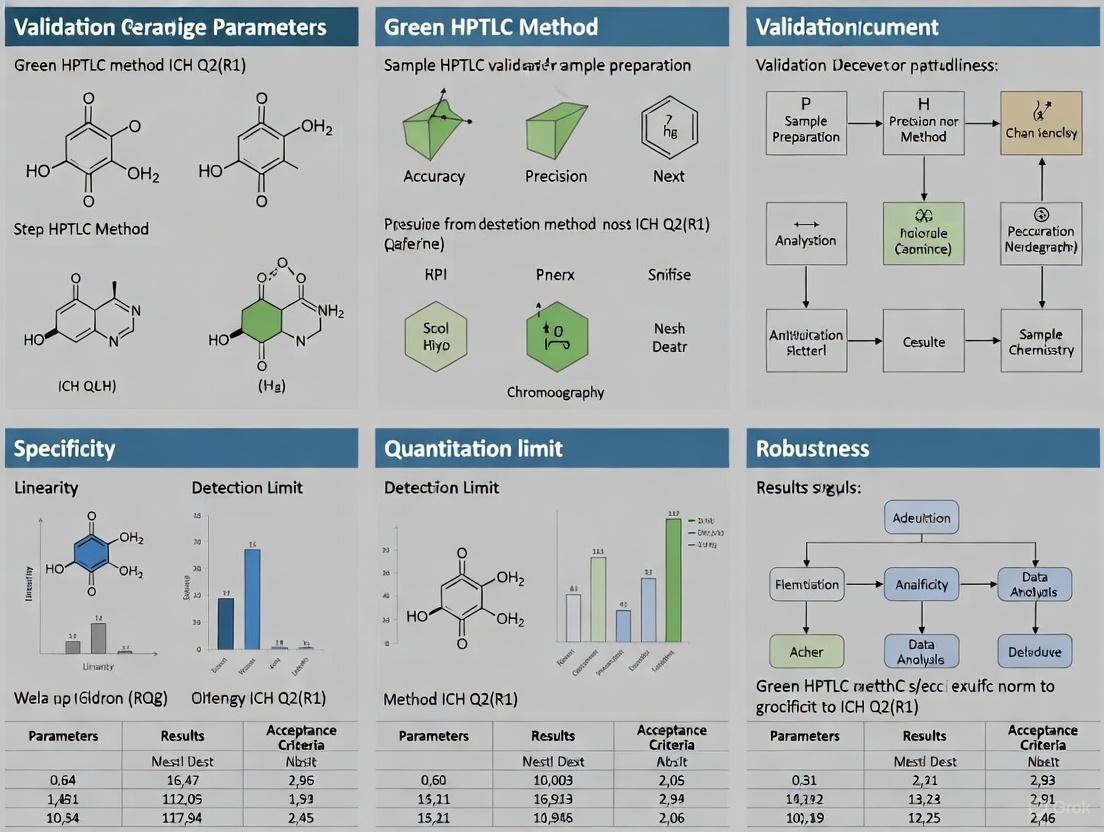 Green HPTLC Method Development and Validation per ICH Q2(R1): A Comprehensive Guide for Pharmaceutical Analysis