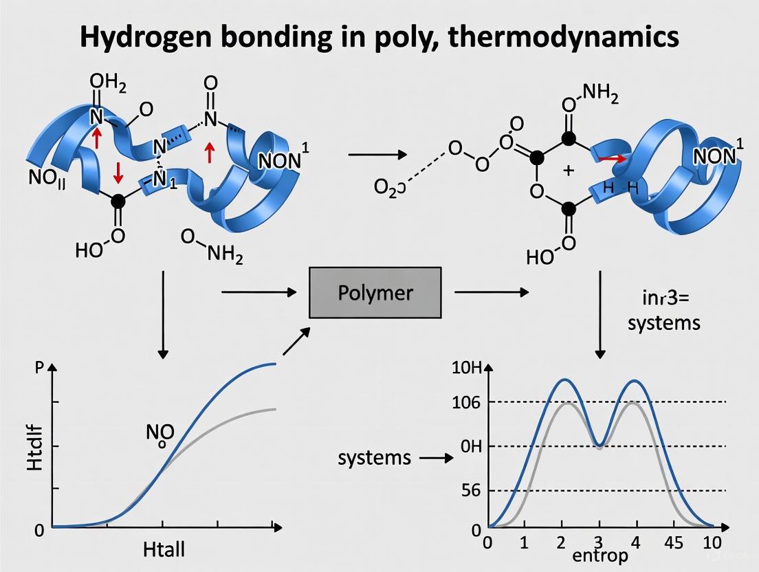 Hydrogen Bonding in Polymer Thermodynamics: Fundamentals, Design, and Biomedical Applications
