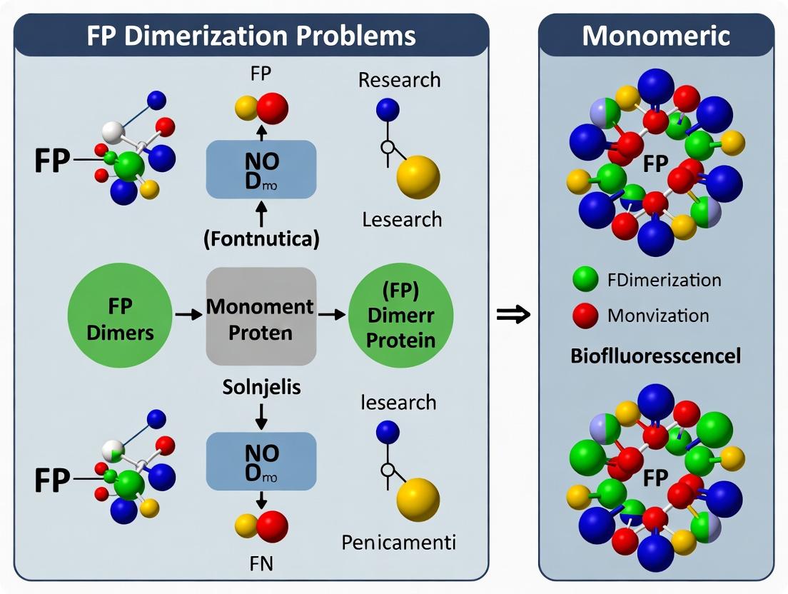 Monomeric FP Revolution: Overcoming Dimerization Artifacts in Live-Cell Imaging and Drug Discovery