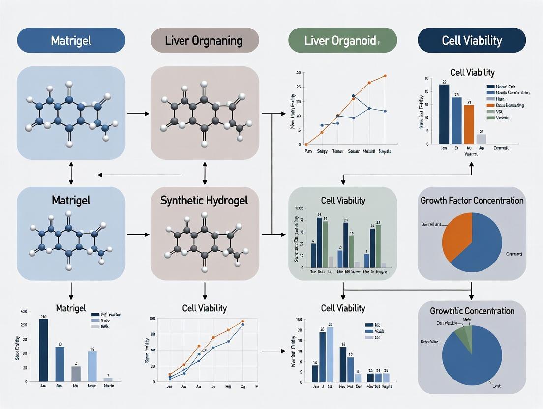 Matrigel vs. Synthetic Hydrogels: Choosing the Optimal 3D Matrix for Liver Organoid Culture