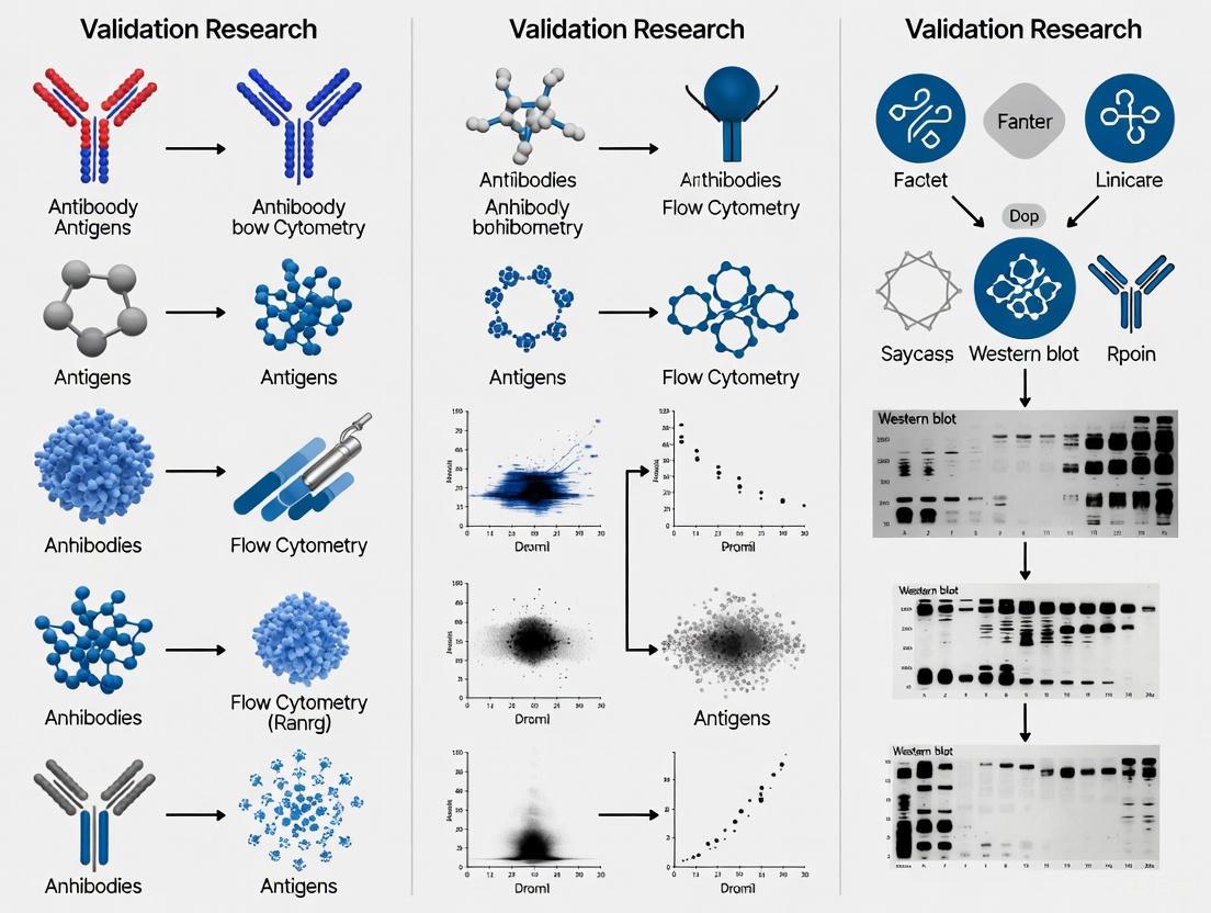 Antibody Validation for Flow Cytometry and Western Blot: A Guide to Reproducible Research