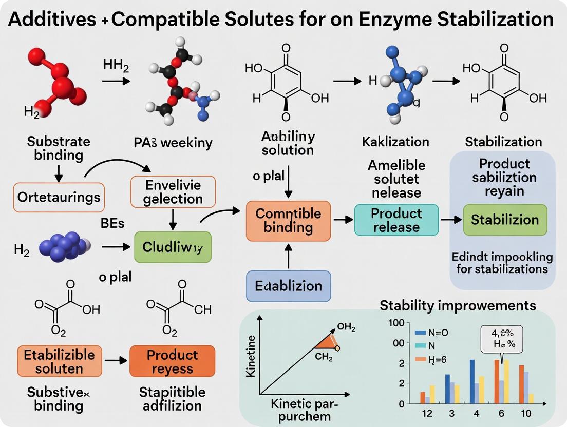 Enzyme Stabilization Strategies: A Comprehensive Guide to Additives and Compatible Solutes for Biomedical Research