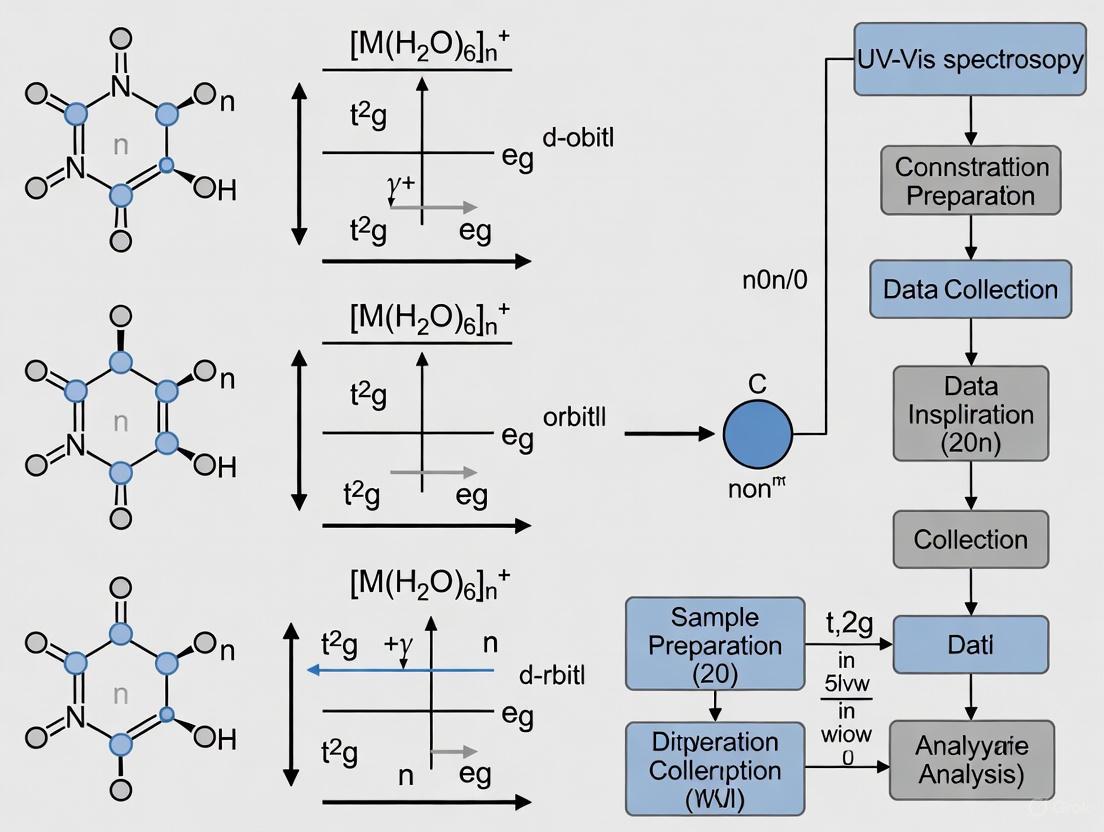 UV-Vis Spectroscopy for d-d Transition Analysis: A Comprehensive Guide for Octahedral Complex Characterization in Biomedical Research