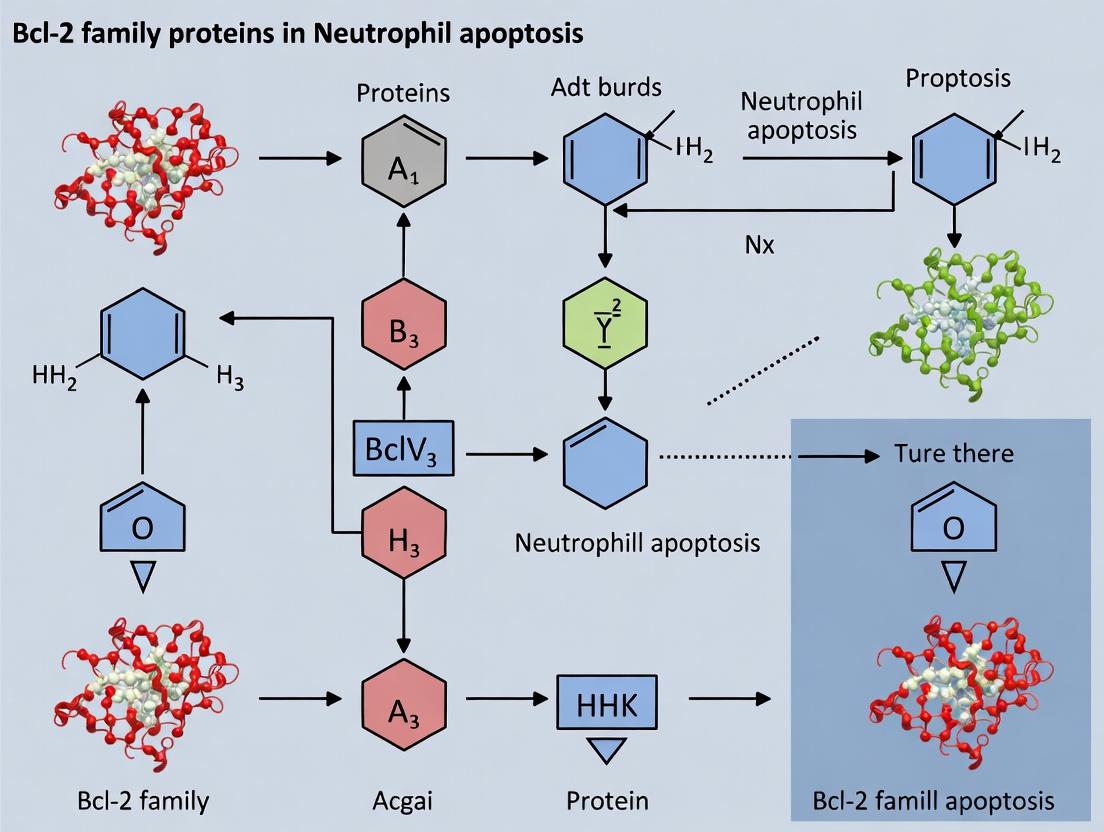 Mastering the Lifespan: Bcl-2 Family Proteins as Central Regulators of Neutrophil Apoptosis in Health and Disease