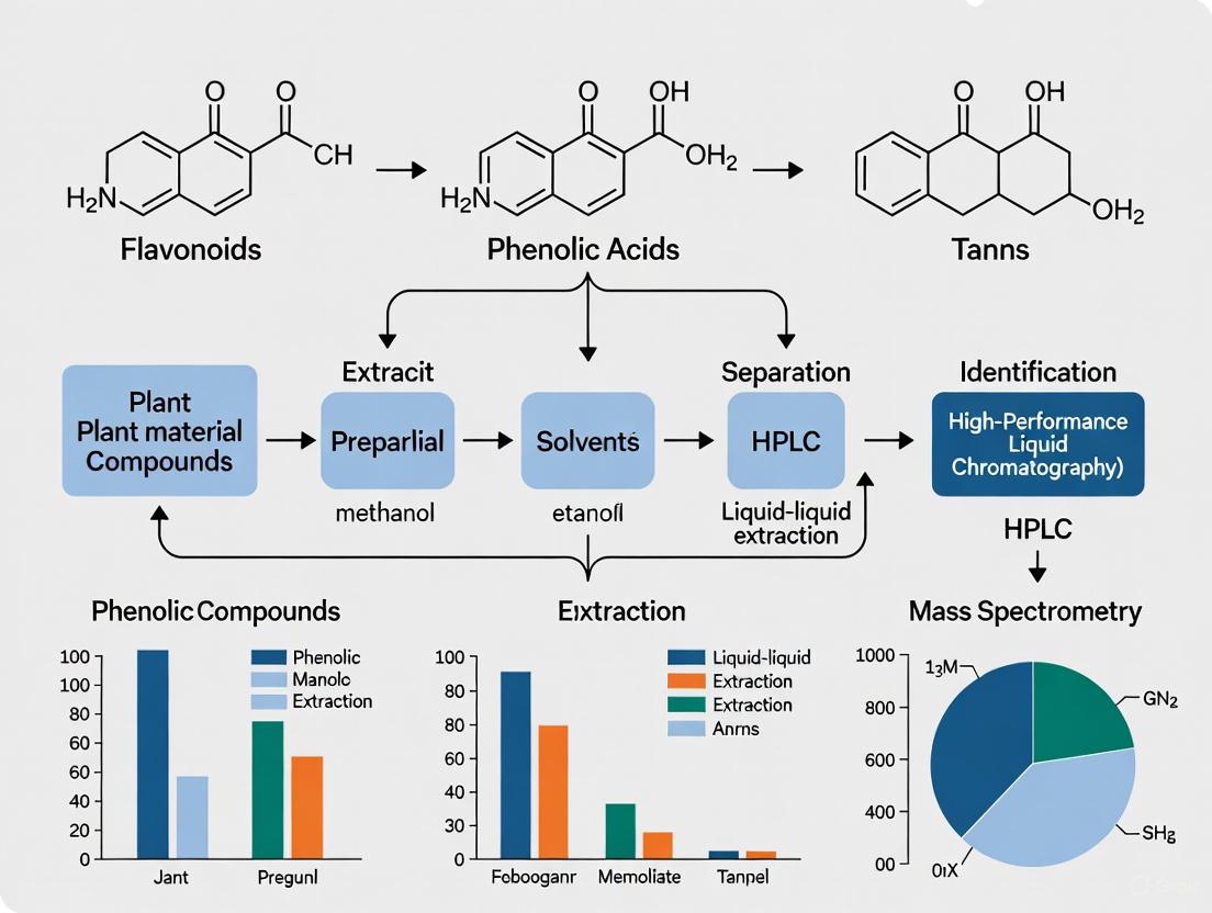 Advanced Extraction and Identification of Plant Phenolic Compounds: Methodologies, Optimization, and Biomedical Applications