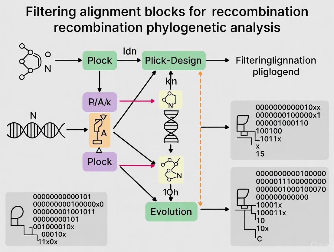 Optimizing Phylogenetic Analysis: A Comprehensive Guide to Filtering Alignment Blocks for Recombination
