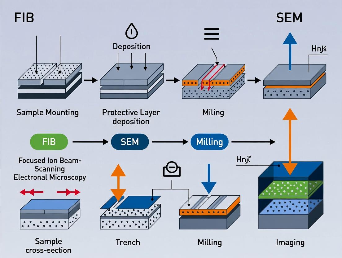 Mastering FIB-SEM Sample Preparation: A Complete Guide for Cross-Sectional Analysis in Biomedical Research