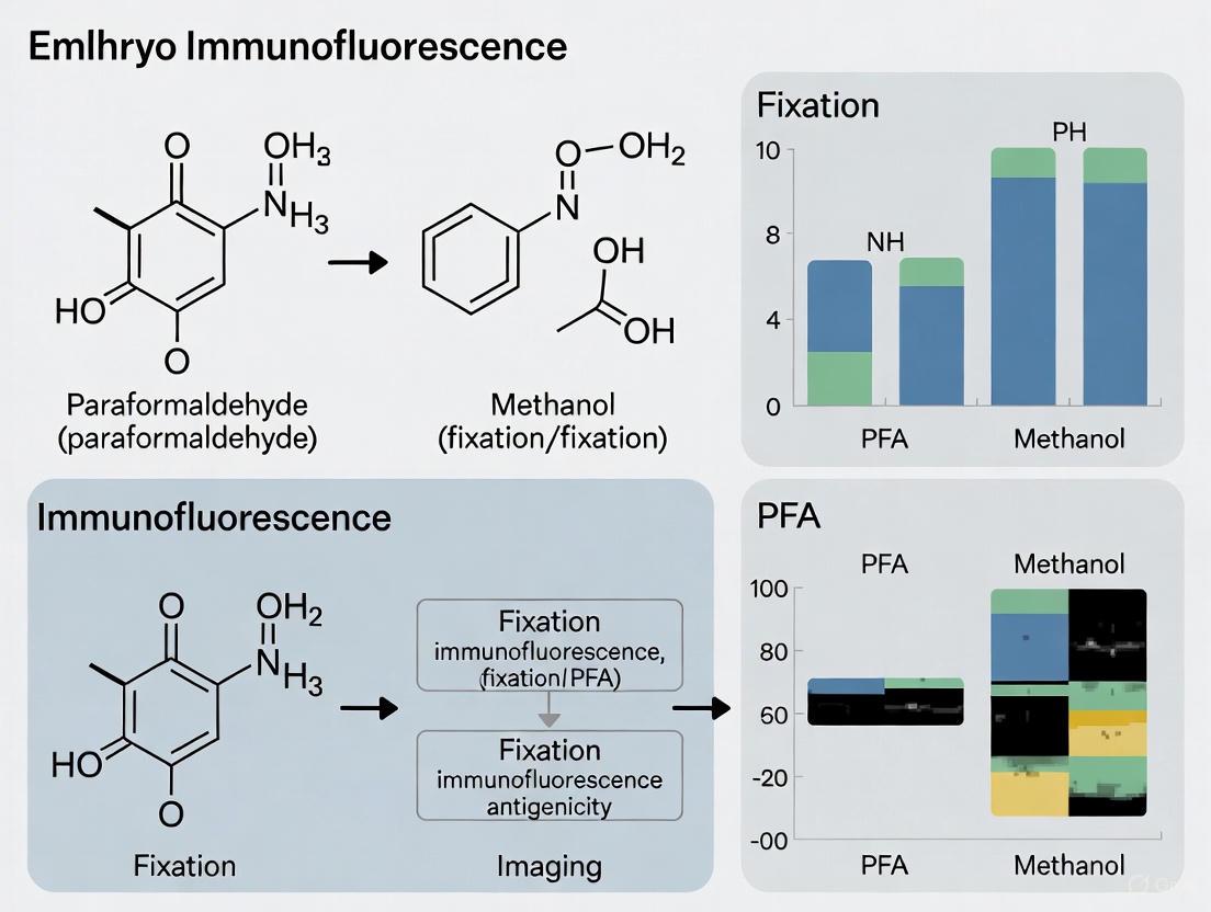 PFA vs Methanol Fixation for Embryo Immunofluorescence: A Researcher's Guide to Optimal Sample Preparation