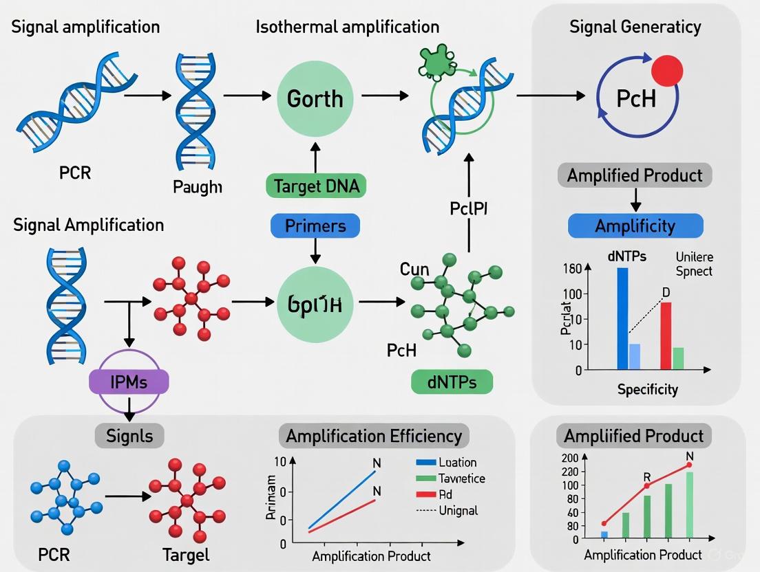 Advanced Signal Amplification Methods for Low-Abundance Targets: From Molecular Tools to Clinical Diagnostics