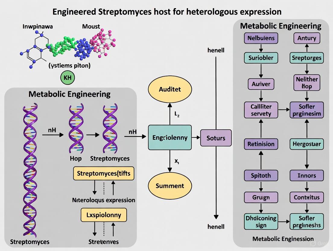 Engineered Streptomyces Hosts for Heterologous Expression: A Comprehensive Guide for Natural Product Discovery and Optimization