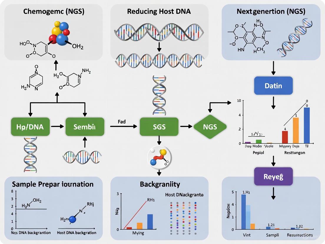 Strategies for Reducing Host DNA Background in Metagenomic NGS: A Comprehensive Guide for Researchers